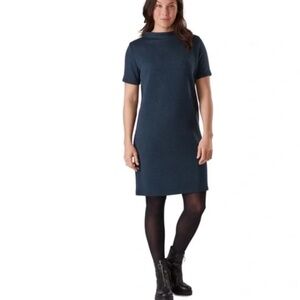 Arc'teryx Laina Mock Neck Short Sleeve Shift Dress